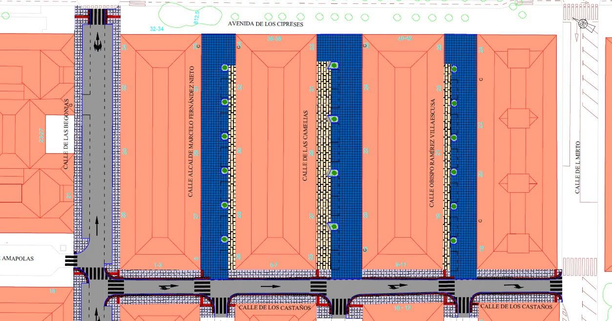 Plano de mejoras en accesibilidad y eficiencia energética en Garrido