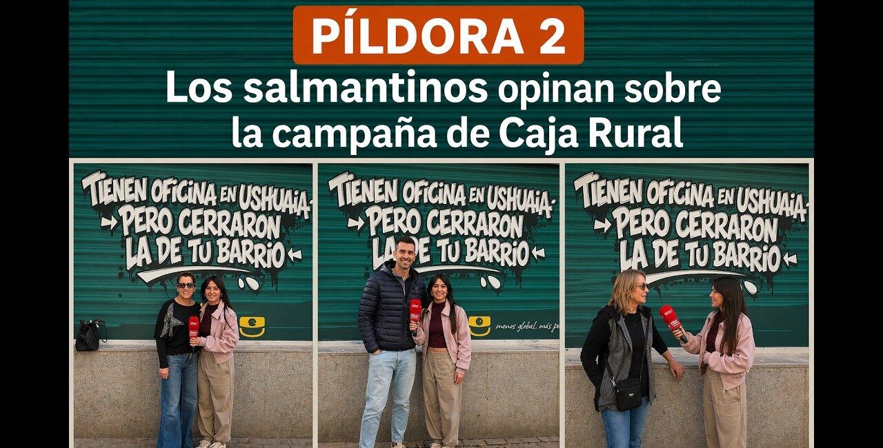 Opiniones de salmantinos sobre la campaña de Caja Rural