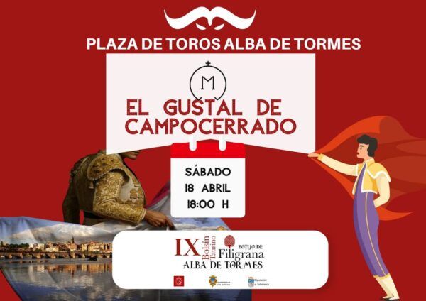 Cartel del XI Bolsín Taurino en la Plaza de Toros de Alba de Tormes