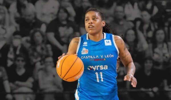 Shavonte Zellous jugando baloncesto con el CB Avenida