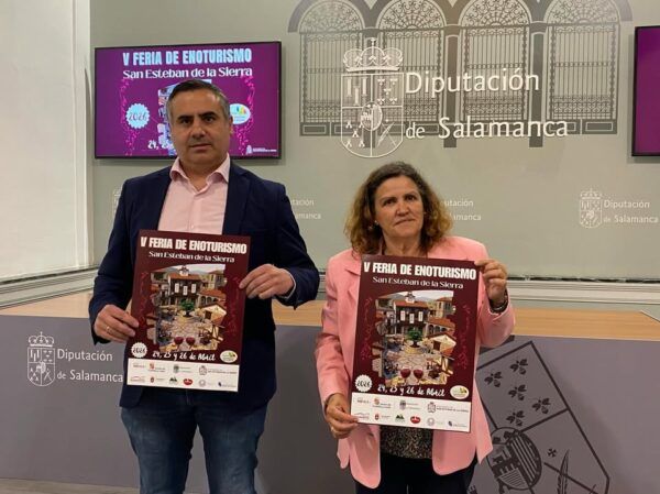 Presentación de la V Feria de Enoturismo en San Esteban de la Sierra