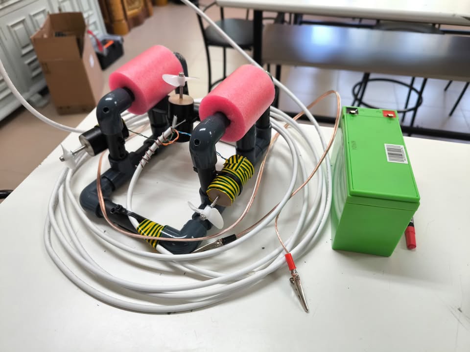 Experiencia educativa internacional en robótica submarina en Salamanca