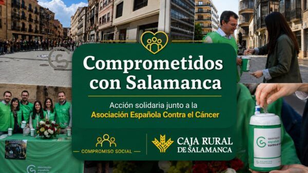 Voluntarios de la Asociación Española Contra el Cáncer en Salamanca