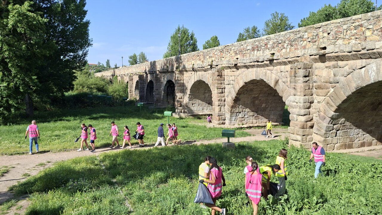 Estudiantes del IES Lucía de Medrano participan en actividad ambiental