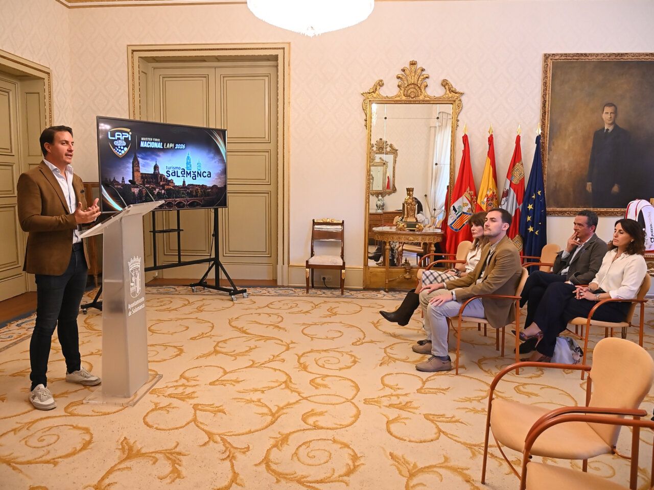 Presentación del Master Final de la Liga LAPI en Salamanca