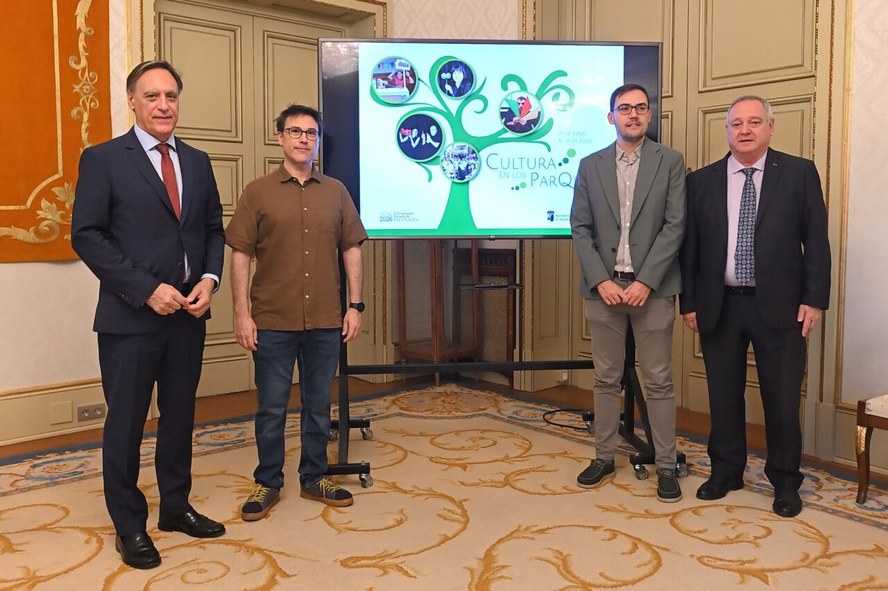 Presentación de actividades culturales en el Ayuntamiento de Salamanca