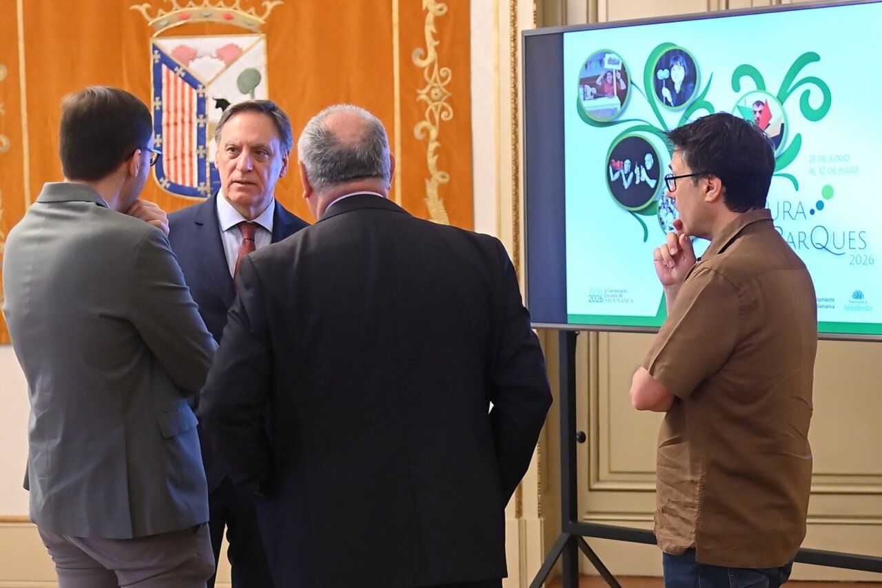 Reunión sobre cultura en el Ayuntamiento de Salamanca