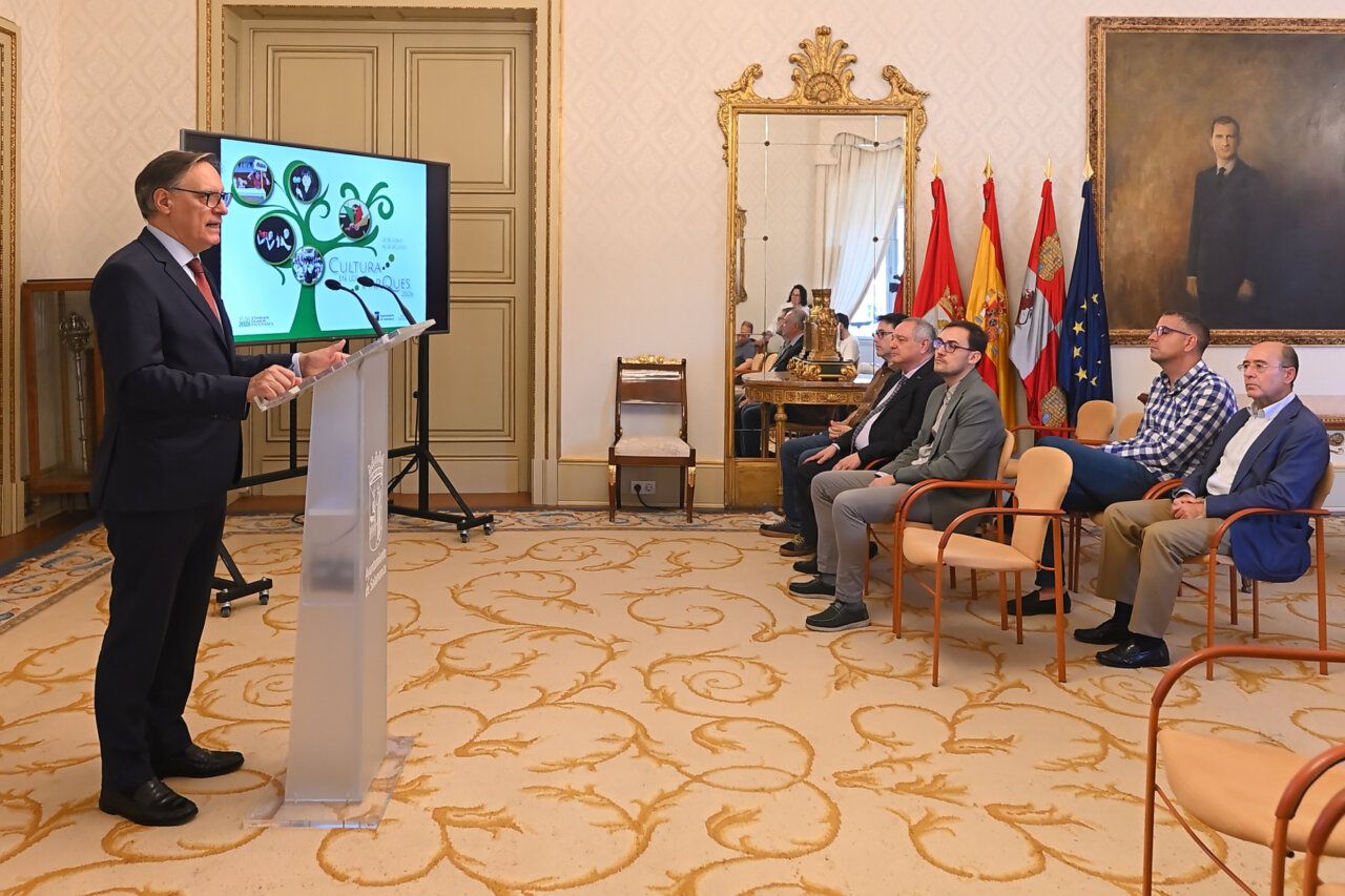 Presentación de actividades culturales en el Ayuntamiento de Salamanca