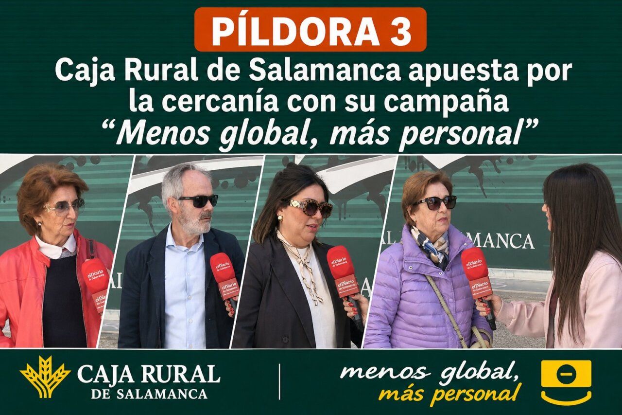 Entrevista a personas sobre la campaña de Caja Rural de Salamanca