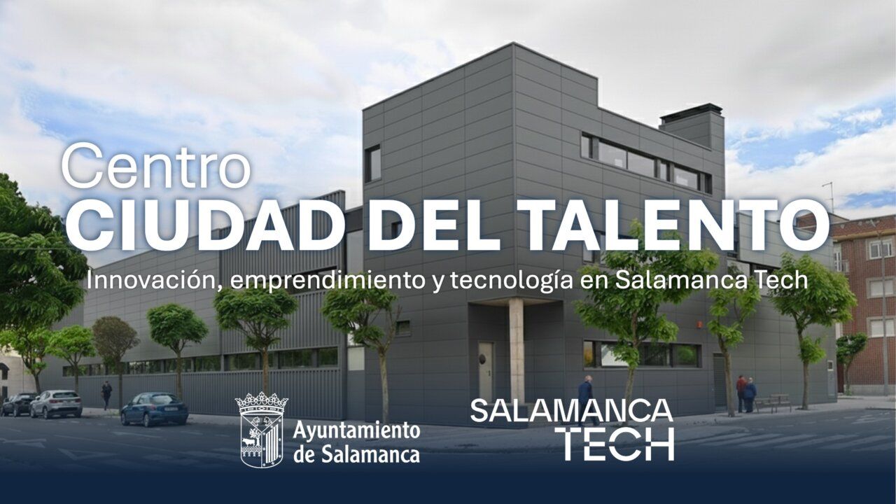 Edificio del Centro Ciudad del Talento en Salamanca, España.
