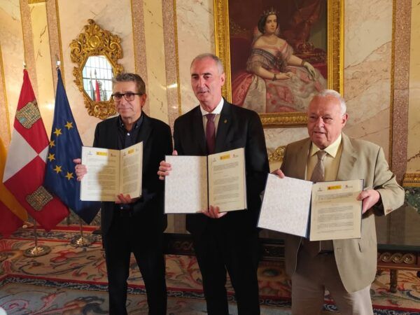Firmas de protocolo para proteger el Acueducto de Segovia