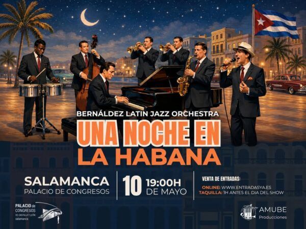 Actuación de la orquesta en un evento cultural en Salamanca