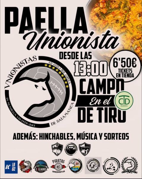 Evento de despedida de temporada con paella popular en el Campo de Tiro