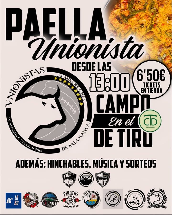 Evento de despedida de temporada con paella popular en el Campo de Tiro