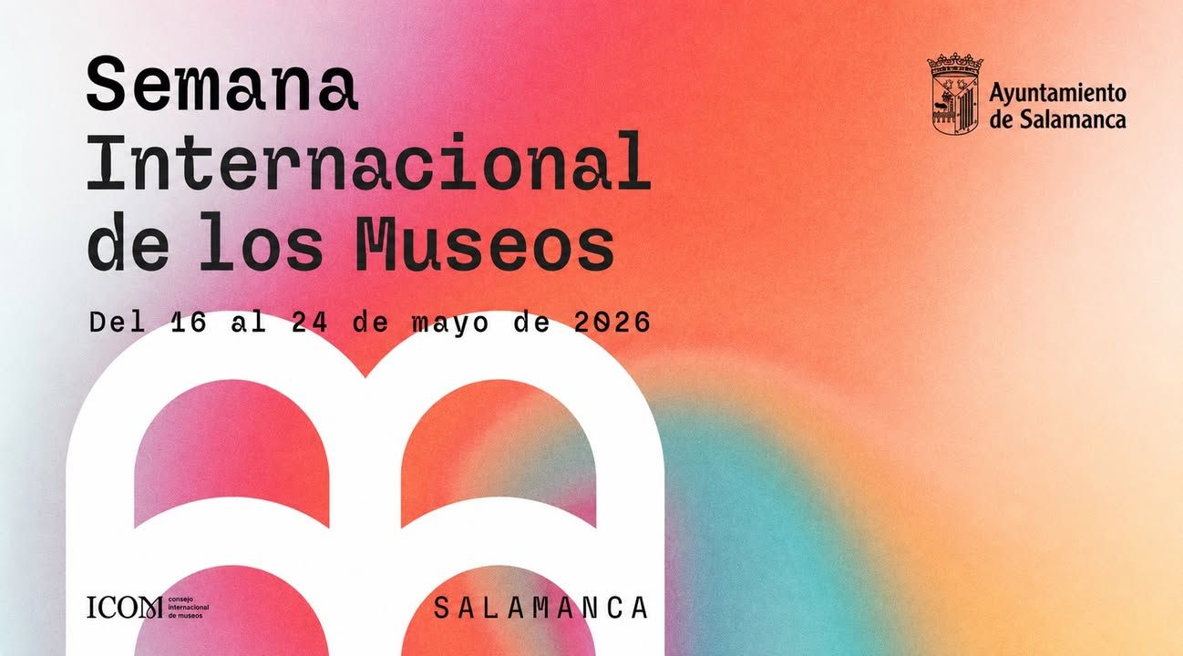 Cartel de la Semana Internacional de los Museos en Salamanca
