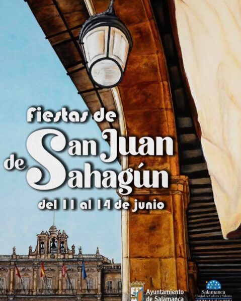 Cartel de las fiestas de San Juan de Sahagún en Salamanca
