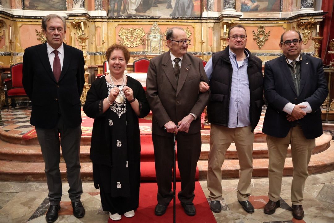 Grupo de personas en el evento de los Galardones FAUBA 2026 en Salamanca