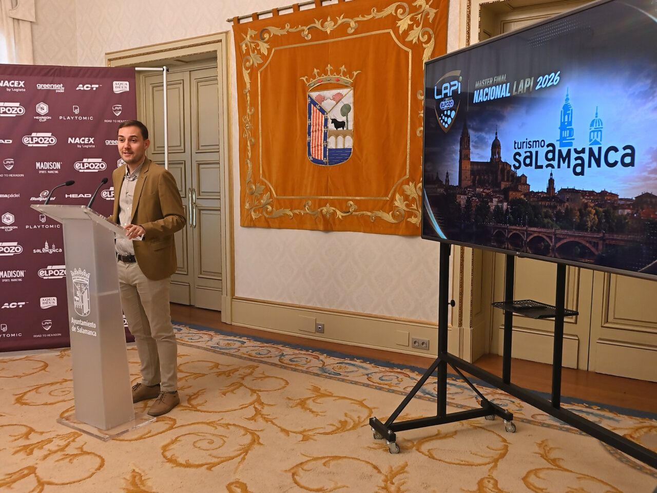Presentación del Master Final de la Liga LAPI en Salamanca