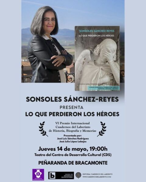 Sonsoles Sánchez-Reyes presenta su libro en el Teatro del CDS.