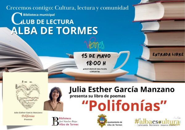Presentación del poemario Polifonías en la Biblioteca Municipal de Alba de Tormes