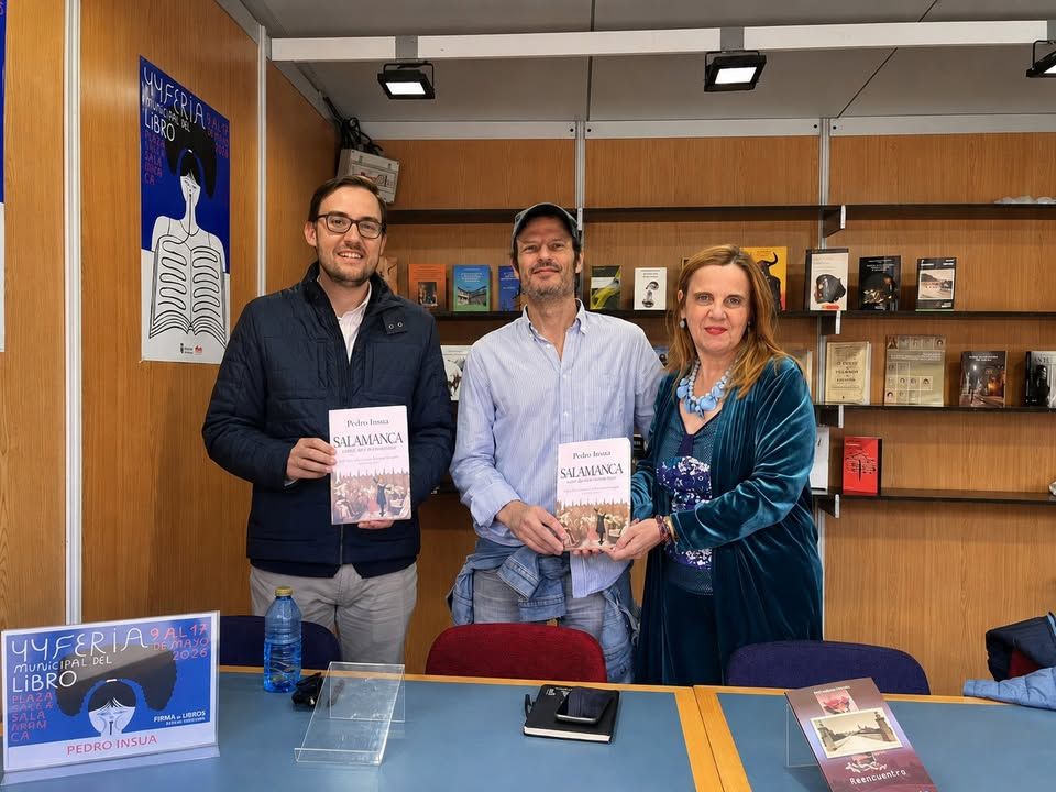 Presentación del libro Salamanca, capital del conocimiento en la Feria del Libro