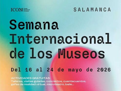 Cartel de la Semana Internacional de los Museos en Salamanca