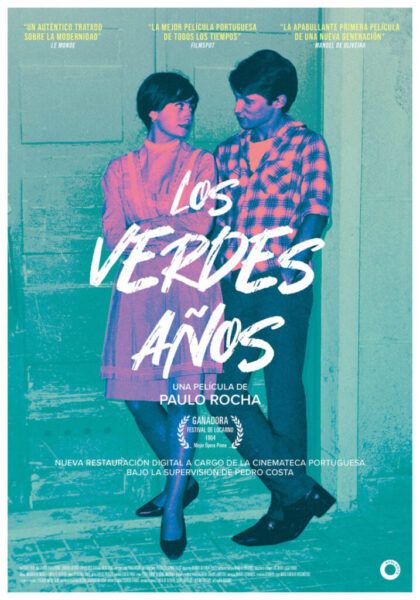 Cartel de la película Los verdes años de Paulo Rocha