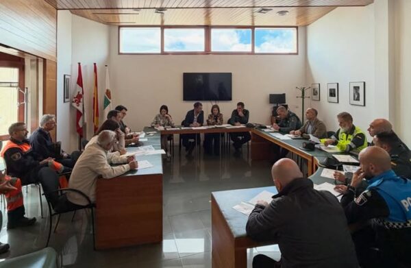 Reunión de la Junta Local de Seguridad en Villamayor para fiestas 2026