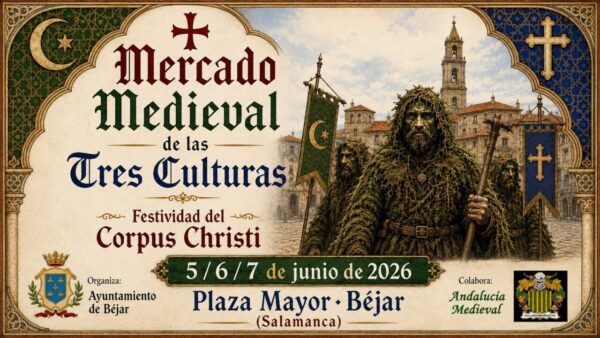 Cartel del Mercado Medieval de las Tres Culturas en Béjar
