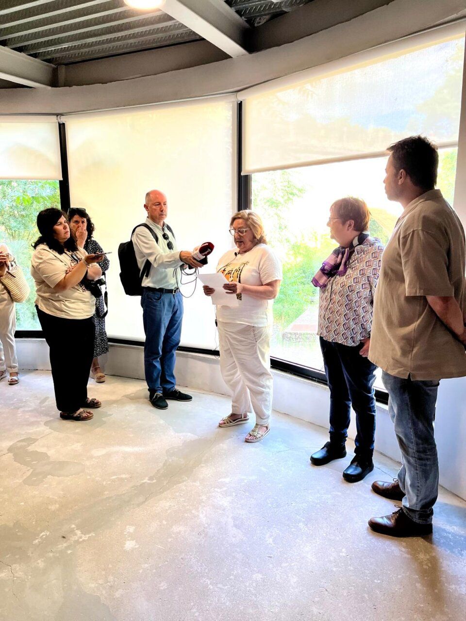 Inauguración de la exposición sobre la emigración bejarana en Alemania