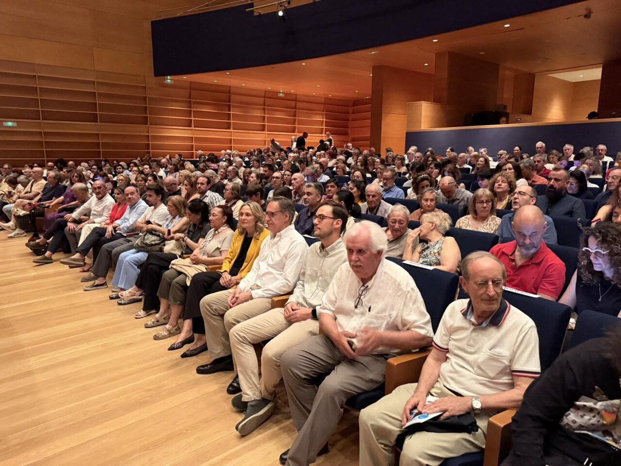 Público asistiendo al concierto de la Joven Orquesta Ciudad de Salamanca