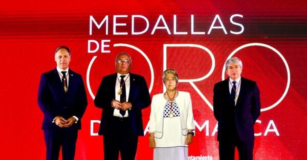 Entrega de las Medallas de Oro en Salamanca 2026 con cuatro homenajeados