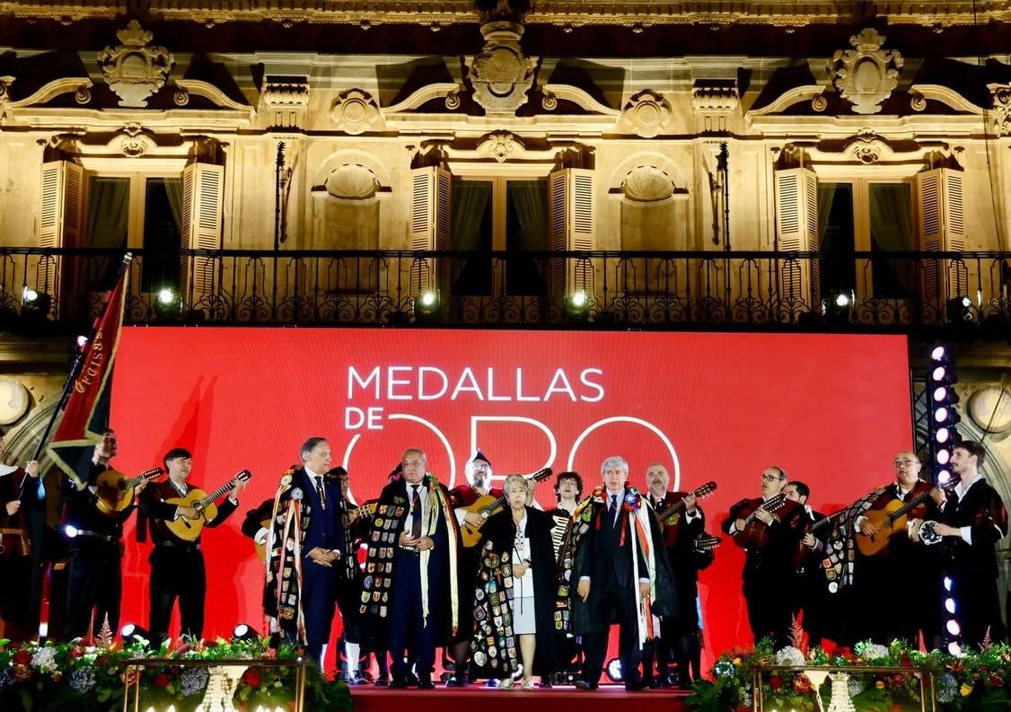 Ceremonia de entrega de las Medallas de Oro en Salamanca 2026