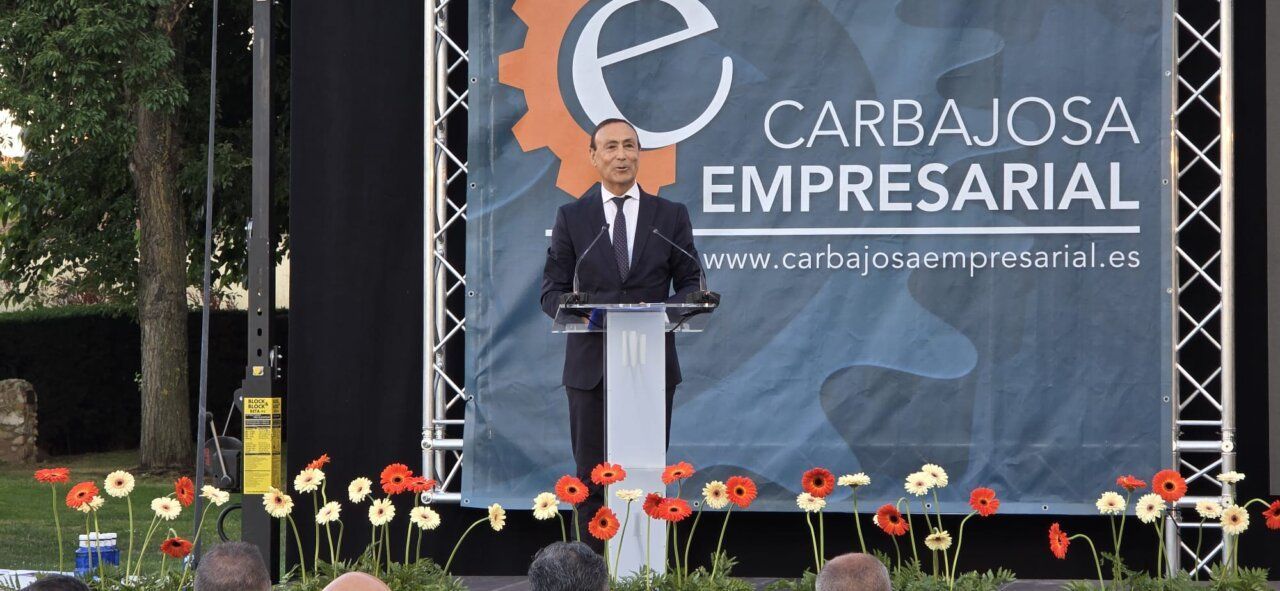 Entrega de premios a empresas en Carbajosa de la Sagrada