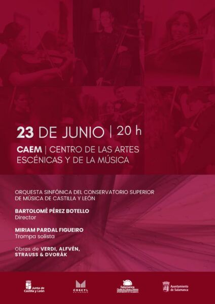 Concierto de la Orquesta Sinfónica del COSCYL en el CAEM con solista