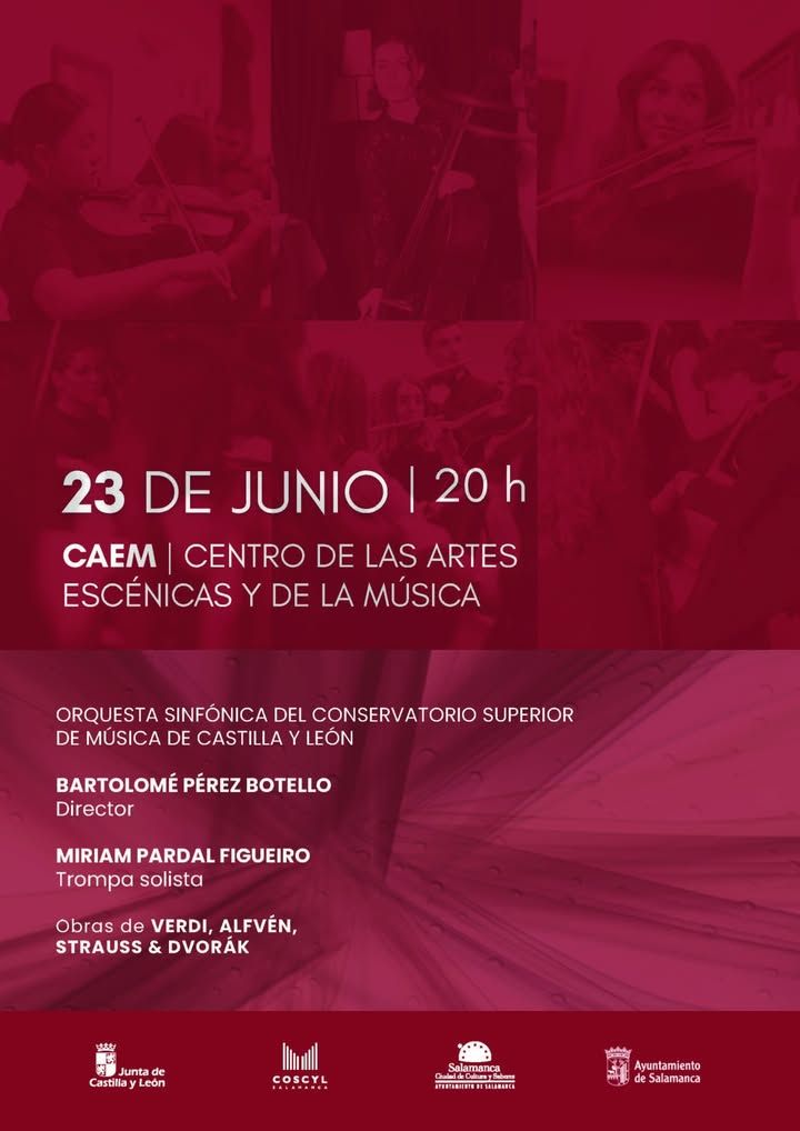 Concierto de la Orquesta Sinfónica del COSCYL en el CAEM con solista