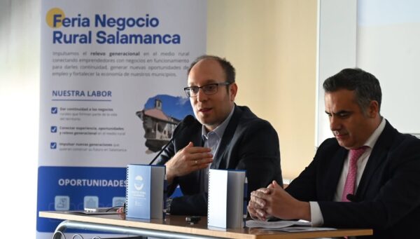 Presentación de la Feria de Negocios Rurales en Ciudad Rodrigo con ponentes