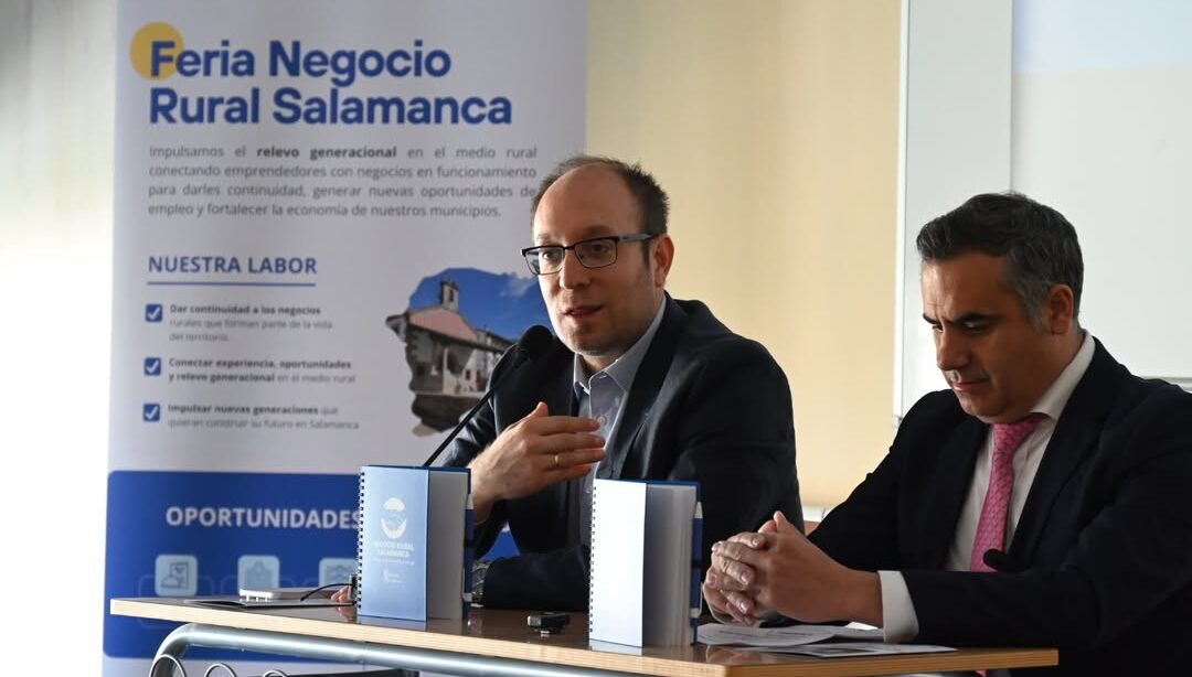 Presentación de la Feria de Negocios Rurales en Ciudad Rodrigo con ponentes