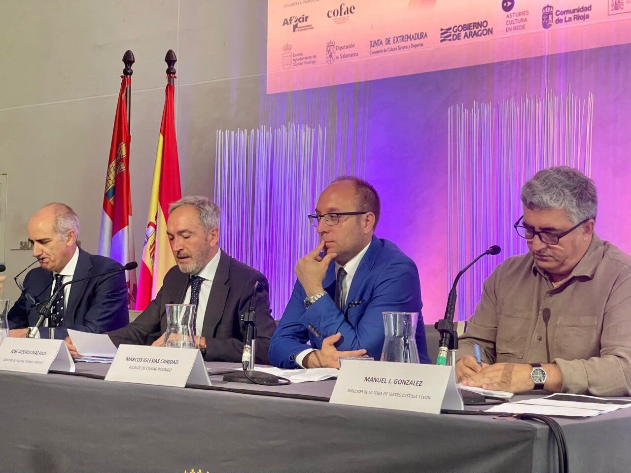 Presentación de la 29ª Feria de Teatro de Castilla y León en Ciudad Rodrigo