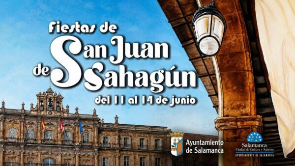 Cartel de las fiestas de San Juan de Sahagún en Salamanca