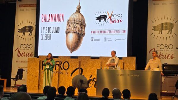 Presentación en el V Foro Internacional del Ibérico en Salamanca