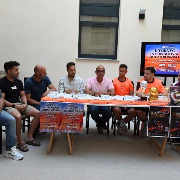 Presentación del III Torneo Internacional de Fútbol Sala en Fuentes de Oñoro