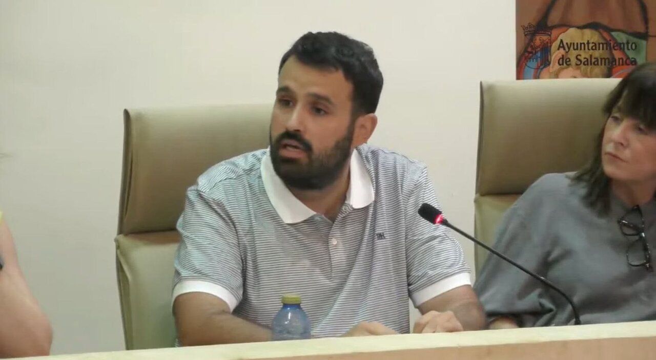 Miembros del Grupo Municipal Socialista en el Pleno del Ayuntamiento de Salamanca