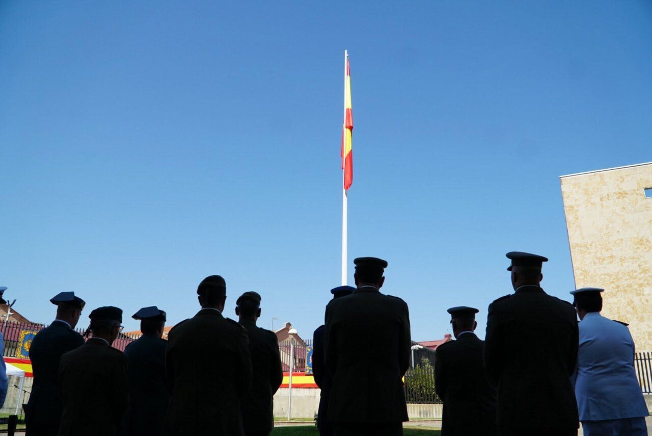 Ceremonia en Salamanca en homenaje a los caídos por España