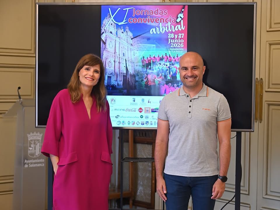 Presentación de las XI Jornadas de Convivencia Arbitral en Salamanca