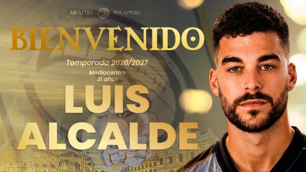 Luis Alcalde, nuevo mediocampista del Unionistas de Salamanca