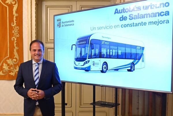 Presentación de mejoras en el servicio de autobús urbano en Salamanca