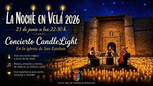 Concierto CandleLight en la Iglesia de San Esteban con velas