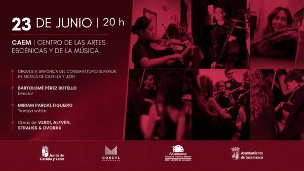 Concierto de la Orquesta Sinfónica del COSCYL en el CAEM de Salamanca