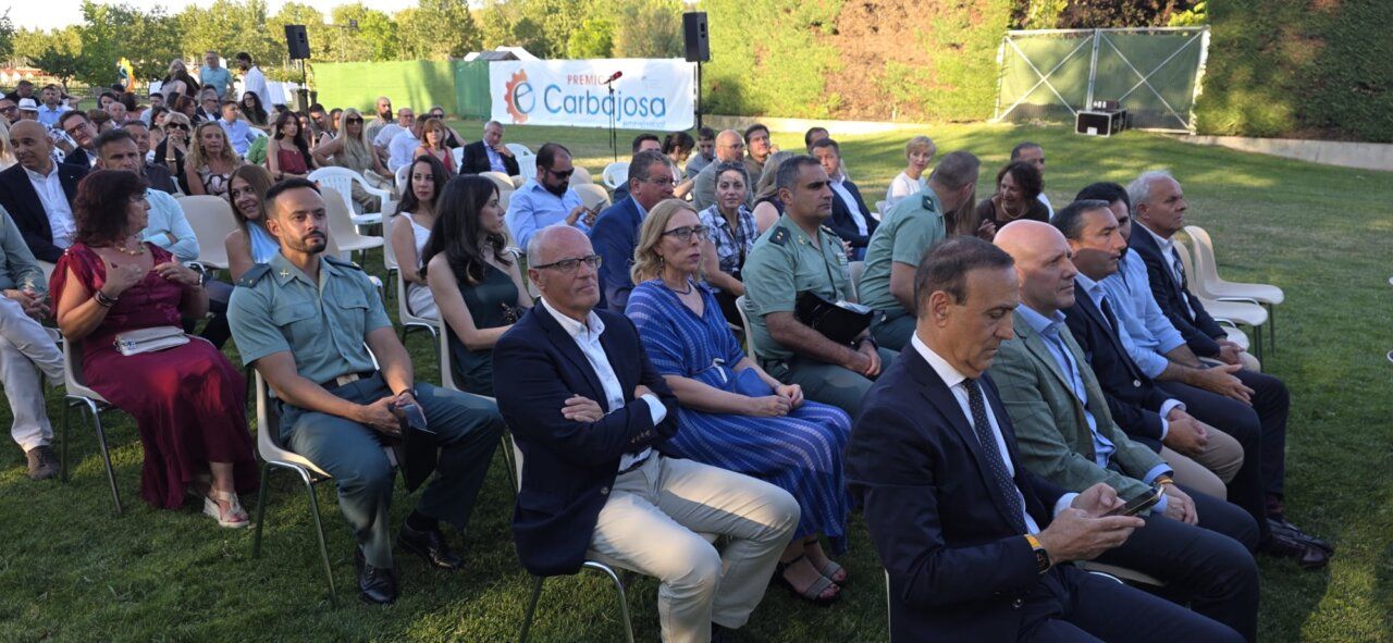 Asistentes en la ceremonia de los premios Cabajosa Empresarial